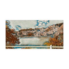 Side Way To Lake Garda, Italy  Yoga Headband by ConteMonfrey