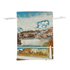 Side Way To Lake Garda, Italy  Lightweight Drawstring Pouch (m) by ConteMonfrey