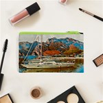 Boats on Lake Garda, Italy. Cosmetic Bag (XS) Back