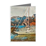 Boats on Lake Garda, Italy. Mini Greeting Cards (Pkg of 8) Right