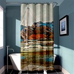 Boats on Lake Garda, Italy. Shower Curtain 36  x 72  (Stall)  Curtain(36 X72 ) - 33.26 x66.24  Curtain(36 X72 )