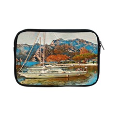 Boats On Lake Garda, Italy  Apple Ipad Mini Zipper Cases by ConteMonfrey