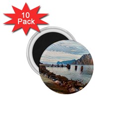 Ducks On Gardasee 1 75  Magnets (10 Pack)  by ConteMonfrey