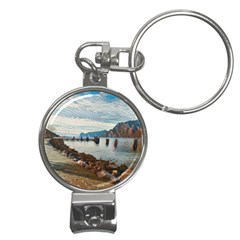 Ducks On Gardasee Nail Clippers Key Chain by ConteMonfrey