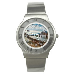 Ducks On Gardasee Stainless Steel Watch by ConteMonfrey