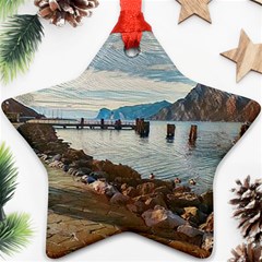 Ducks On Gardasee Ornament (star) by ConteMonfrey