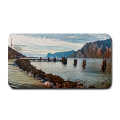 Ducks On Gardasee Medium Bar Mat by ConteMonfrey