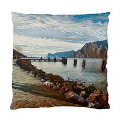 Ducks On Gardasee Standard Cushion Case (one Side) by ConteMonfrey