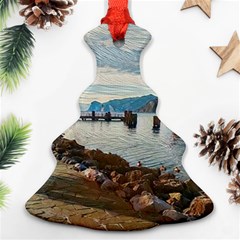 Ducks On Gardasee Ornament (christmas Tree)  by ConteMonfrey