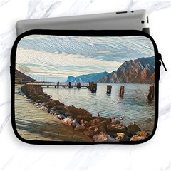 Ducks On Gardasee Apple Ipad 2/3/4 Zipper Cases by ConteMonfrey