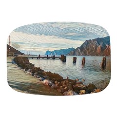 Ducks On Gardasee Mini Square Pill Box by ConteMonfrey