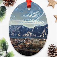 Lake In Italy Ornament (oval)