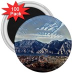 Lake in Italy 3  Magnets (100 pack) Front