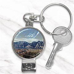 Lake In Italy Nail Clippers Key Chain by ConteMonfrey