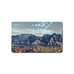 Lake In Italy Magnet (name Card) by ConteMonfrey