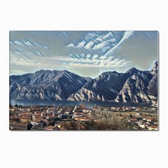 Lake In Italy Postcards 5  X 7  (pkg Of 10) by ConteMonfrey