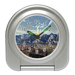 Lake In Italy Travel Alarm Clock by ConteMonfrey