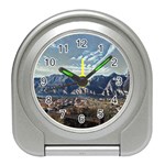 Lake in Italy Travel Alarm Clock Front