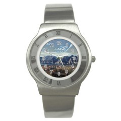 Lake In Italy Stainless Steel Watch by ConteMonfrey