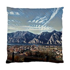 Lake In Italy Standard Cushion Case (one Side) by ConteMonfrey