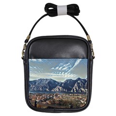 Lake In Italy Girls Sling Bag by ConteMonfrey