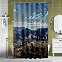 Lake In Italy Shower Curtain 48  X 72  (small)  by ConteMonfrey