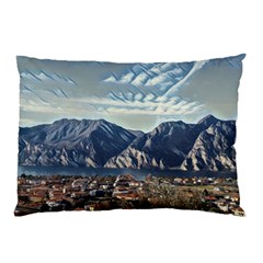 Lake In Italy Pillow Case (two Sides)