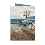 Boats on Gardasee, Italy. Mini Greeting Card Right