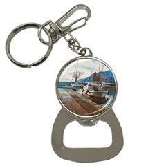 Boats On Gardasee, Italy  Bottle Opener Key Chain by ConteMonfrey