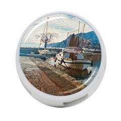 Boats On Gardasee, Italy  4-port Usb Hub (two Sides) by ConteMonfrey