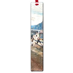 Boats On Gardasee, Italy  Large Book Marks by ConteMonfrey