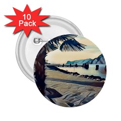 A Walk On Gardasee, Italy  2 25  Buttons (10 Pack)  by ConteMonfrey