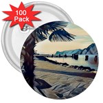 A walk on Gardasee, Italy. 3  Buttons (100 pack)  Front