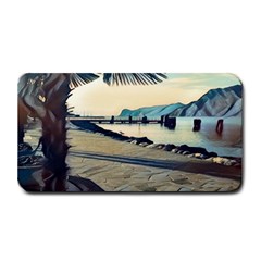 A Walk On Gardasee, Italy  Medium Bar Mat by ConteMonfrey