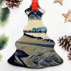 A Walk On Gardasee, Italy  Christmas Tree Ornament (two Sides) by ConteMonfrey