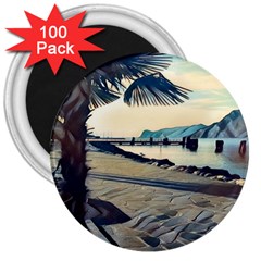 A Walk On Gardasee, Italy  3  Magnets (100 Pack) by ConteMonfrey