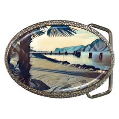 A Walk On Gardasee, Italy  Belt Buckles by ConteMonfrey