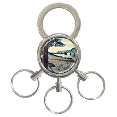 A Walk On Gardasee, Italy  3-ring Key Chain by ConteMonfrey