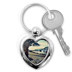 A Walk On Gardasee, Italy  Key Chain (heart) by ConteMonfrey