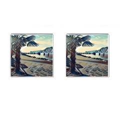 A Walk On Gardasee, Italy  Cufflinks (square) by ConteMonfrey