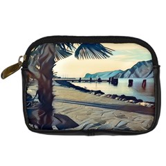 A Walk On Gardasee, Italy  Digital Camera Leather Case by ConteMonfrey