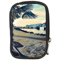 A Walk On Gardasee, Italy  Compact Camera Leather Case by ConteMonfrey