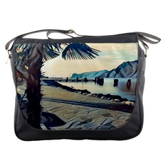 A Walk On Gardasee, Italy  Messenger Bag by ConteMonfrey