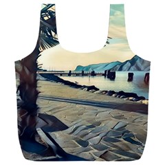 A Walk On Gardasee, Italy  Full Print Recycle Bag (xxxl) by ConteMonfrey