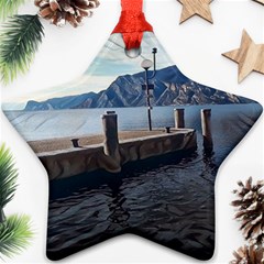 Pier On The End Of A Day Ornament (star)