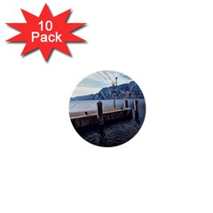 Pier On The End Of A Day 1  Mini Buttons (10 Pack)  by ConteMonfrey