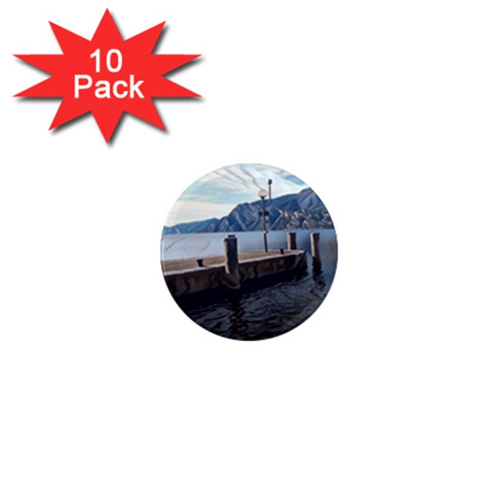 Pier on the end of a day 1  Mini Magnet (10 pack) 