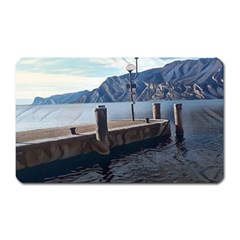 Pier On The End Of A Day Magnet (rectangular) by ConteMonfrey