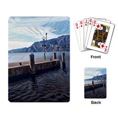 Pier On The End Of A Day Playing Cards Single Design (rectangle) by ConteMonfrey