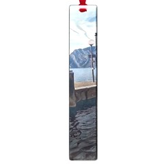 Pier On The End Of A Day Large Book Marks by ConteMonfrey